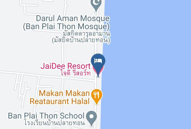 Jaidee Resort Map
