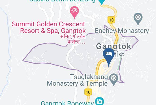 Gangtok - Jain Group Hotel Potala Maps
