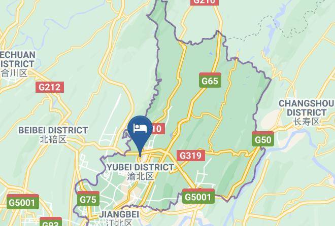 Yubei District - Jaixinyi Shuimo Hotel Maps