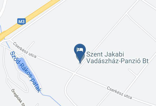 Mogyorod - Jakabi Vadaszhaz Panzio Maps