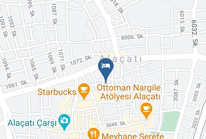 Cesme - Jakamar Otel Alacati Maps