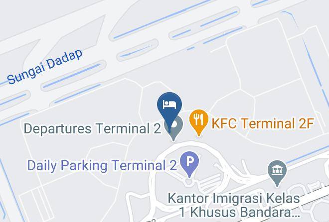 Jakarta Airport Hotel Managed By Topotels Map