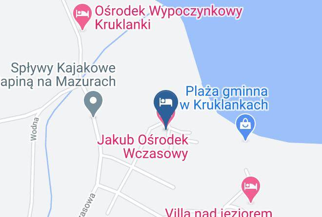 Gizycki - Jakub Osrodek Wczasowy Maps