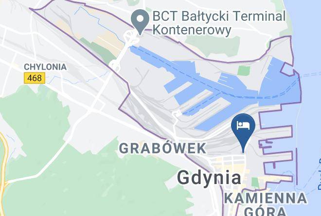 Gdynia - Jakubowy Hotel Maps