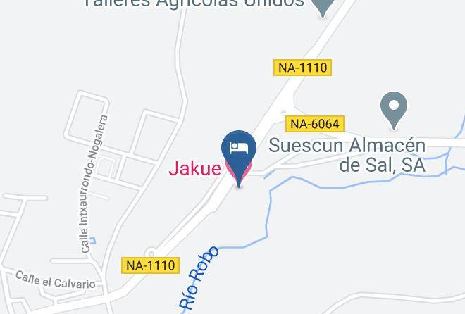 Navarra - Jakue Hotel Maps