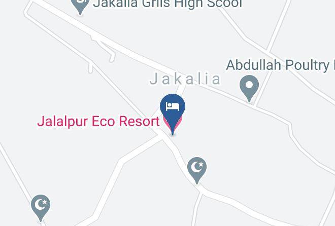 Dhaka - Jalalpur Eco Resort Maps