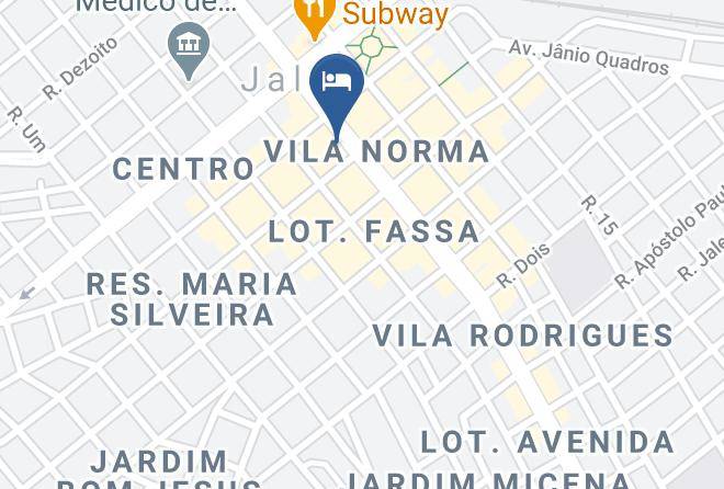 Jales - Jales Center Hotel Maps