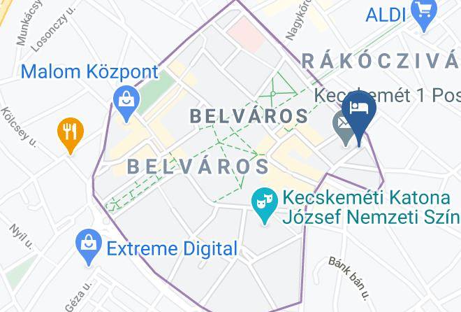 Kecskemet - Jam Szallashely Maps