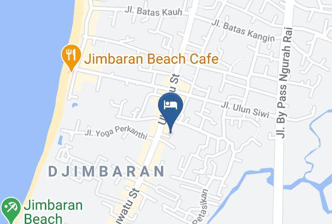 Badung Regency - Jamahal Private Resort & Spa Maps