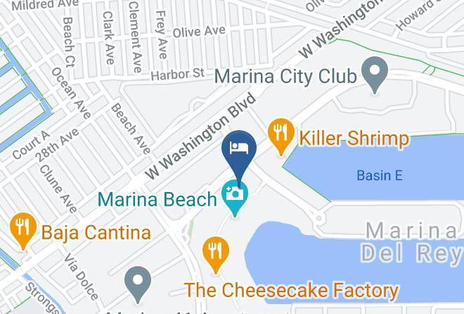 Los Angeles - Jamaica Bay Inn Maps