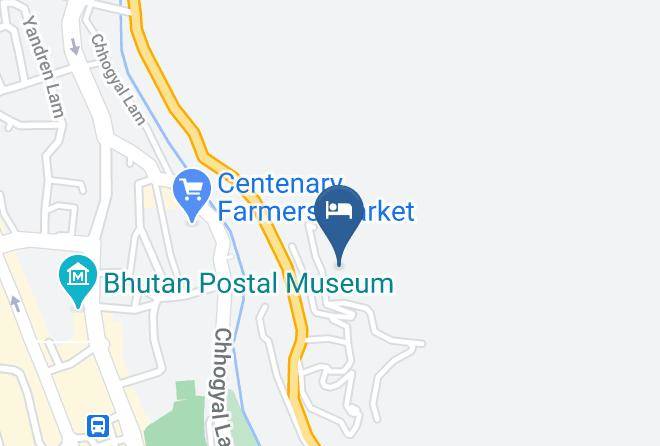 Thimphu - Jambayang Resort Maps