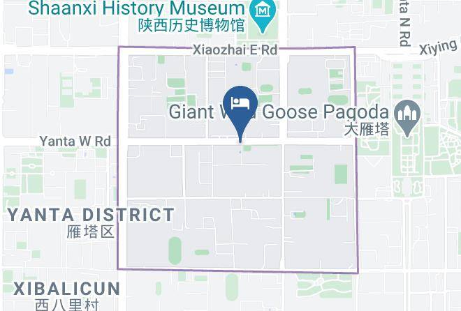 Xi An - Jambo Arts Hotel Maps