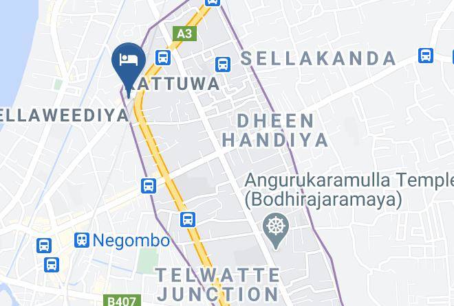 Colombo - Jambo Gardens Hotel Reception Hall Maps