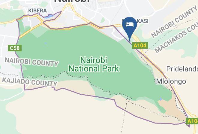 Nairobi - Jambufh Bar And Restaurant Maps
