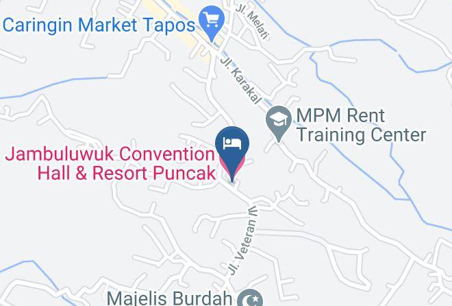 Jambuluwuk Convention Hall & Resort Puncak Map
