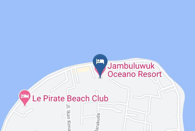 North Lombok Regency - Jambuluwuk Oceano Resort Maps