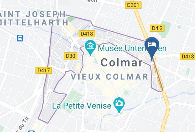 Haut Rhin - James Boutique Hotel Colmar Maps