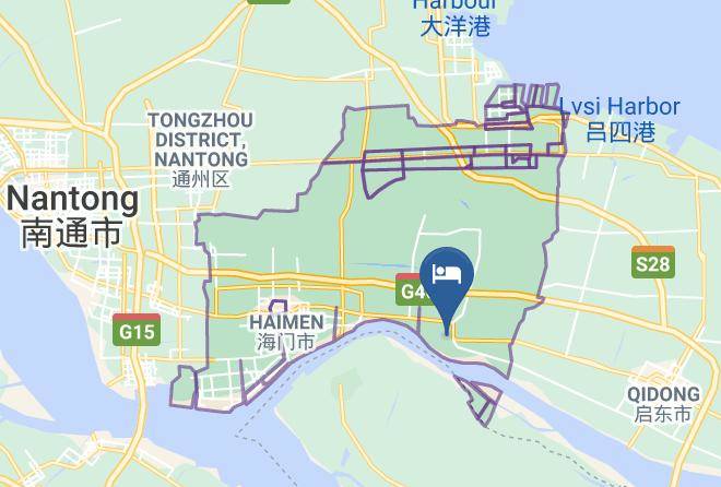 Nantong - James Joyce Coffetel Hotel Maps