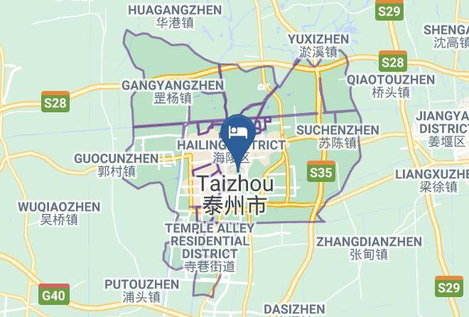 Taizhou - James Joyce Coffetel Maps