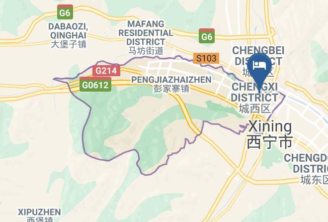 Xining - James Joyce Coffetel Maps