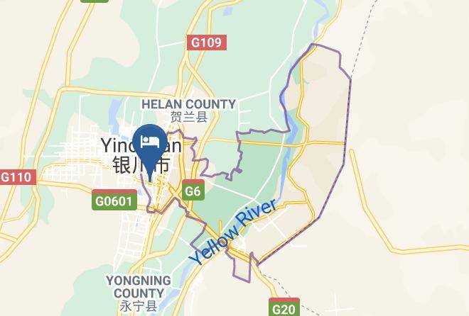 Yinchuan - James Joyce Coffetel Maps