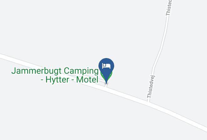 Jammerbugt Camping Hytter Motel Map - North Jutland - Fjerritslev