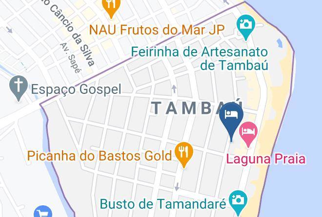 Joao Pessoa - Jampa Mar Hotel Maps