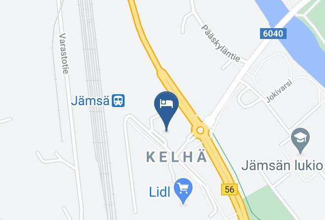 Jamsa - Jamsan Lomamokit Maps