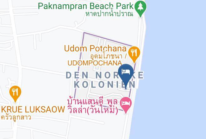 Amphoe Pran Buri - Jamsawang Resort Maps
