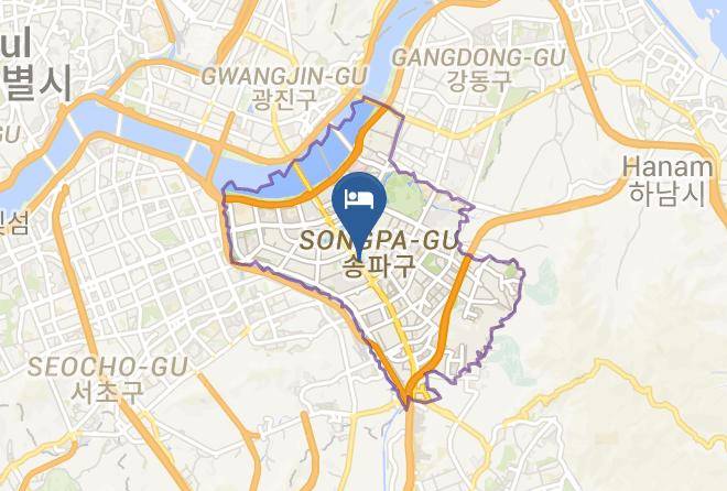 Songpagu - Jamsil Corner Hotel Maps