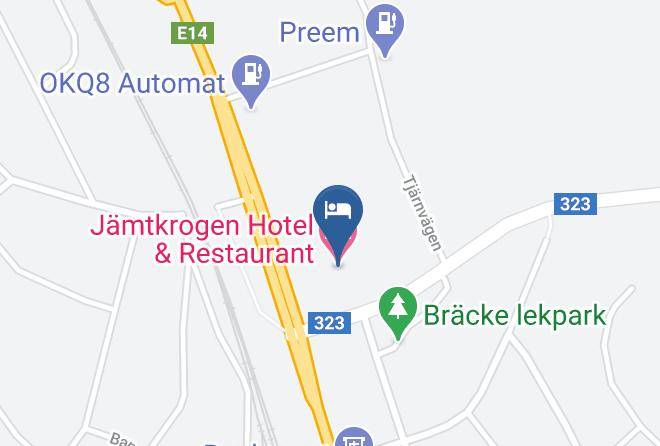 Bracke - Jamtkrogen Hotel & Restaurant Maps