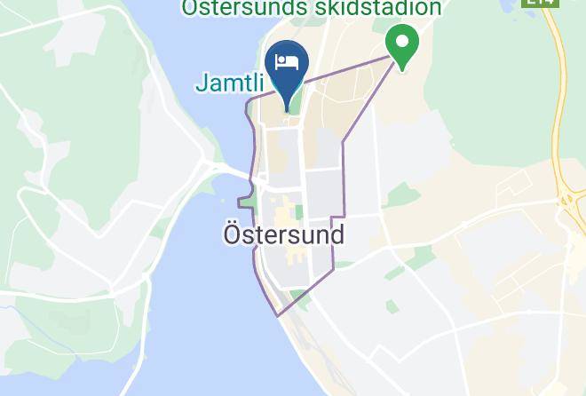 Ostersund - Jamtli Vandrarhem Maps