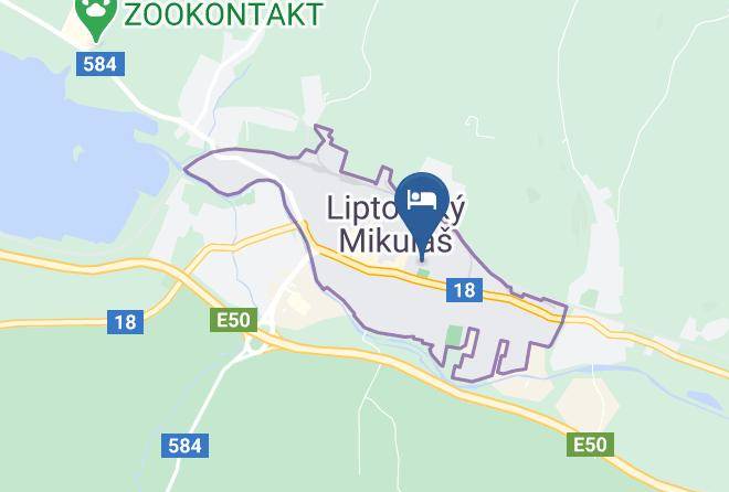 Liptovsky Mikulas - Jan Jusko Hotos Maps