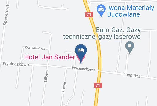Hotel Jan Sander Map