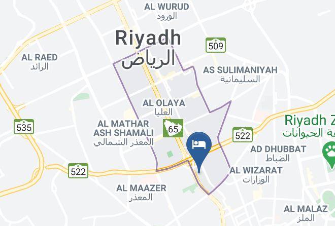 Riyadh - Janadriya Suites Maps