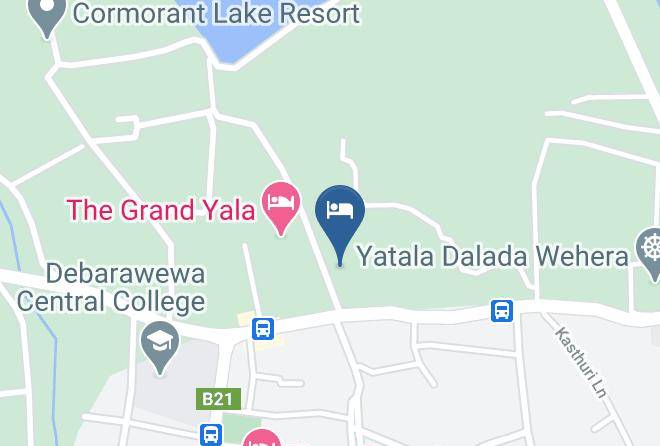 Galle - Janaka Safari Homestay Maps