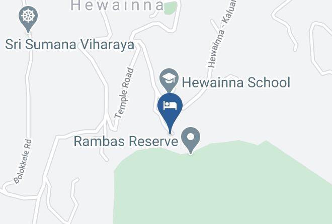 Colombo - Janaki's Forest Resort Maps