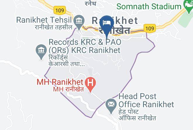 Ranikhet - Janardan Homestay Ranikhet Maps