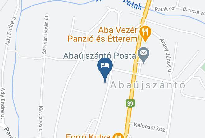 Abaujszanto - Jancsi Es Juliska Vendeghaz Maps