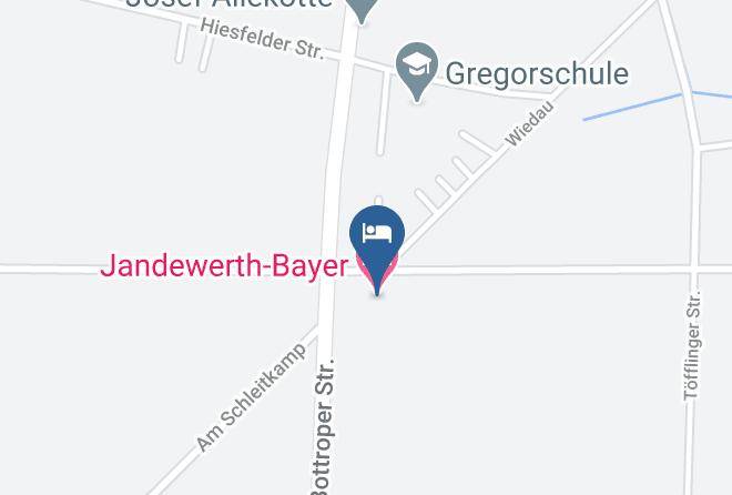 Bottrop - Jandewerth Bayer Hotel Maps