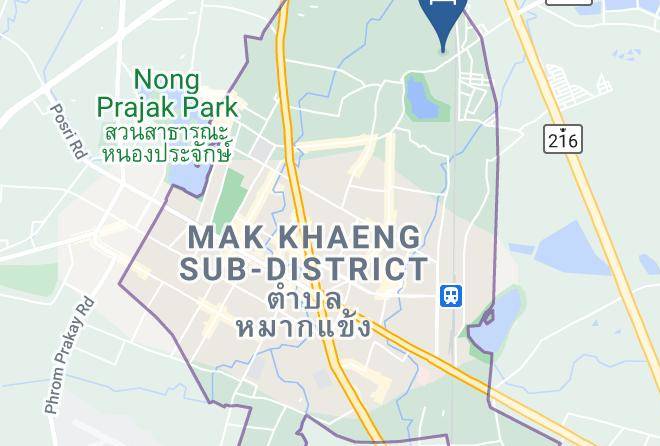 Mueang Udon Thani District - Janjao Hotel Maps