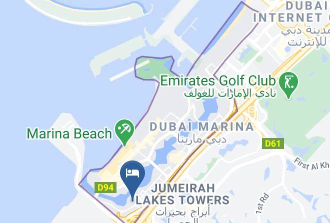 Dubai - Jannah Place Dubai Marina Maps