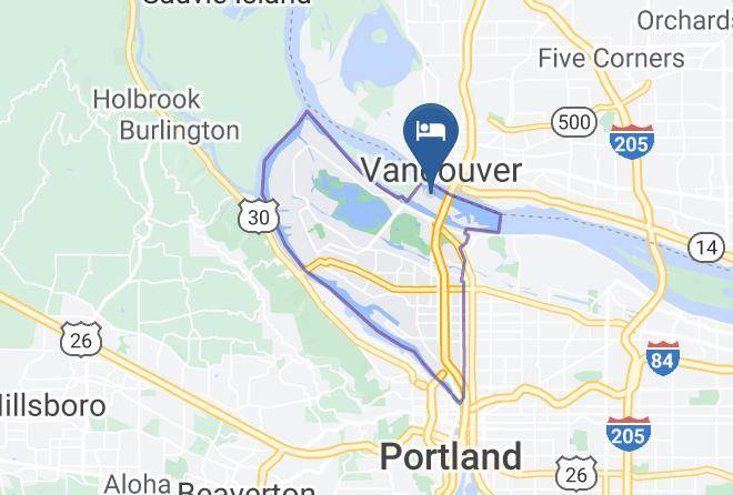 Multnomah - Jantzen Beach Rv Park Maps