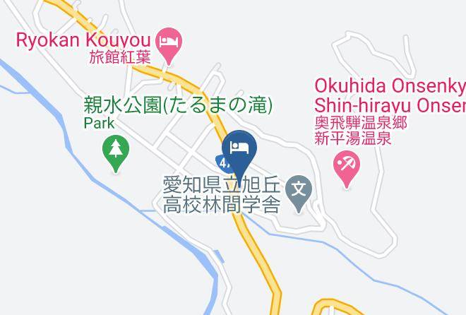 Takayama City - Japanese Auberge Kyoya Maps