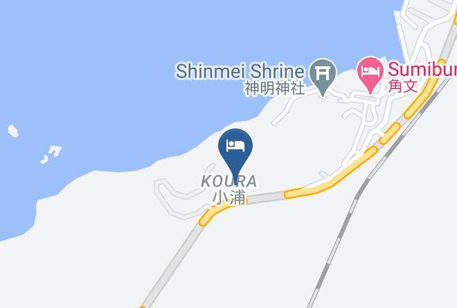 Minamiboso City - Japanese Inn Benten Old Coin Maps