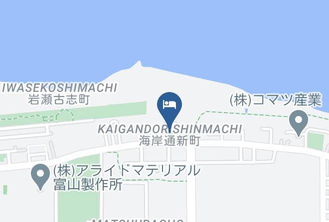 Toyama City - Japanese Style Hotel Koshi Maps