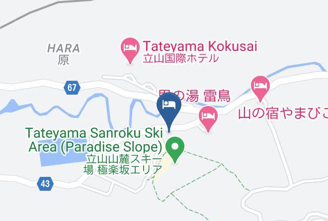 Toyama City - Japanesestyle Hotel Koshi Maps