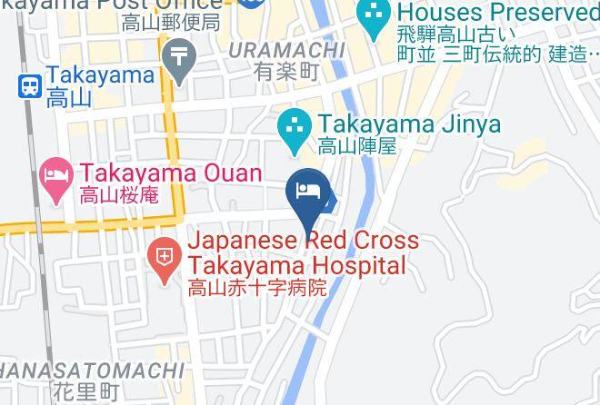 Takayama City - Japanestay Maps