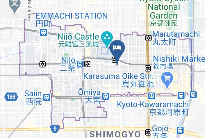 Japaning Hotel Suzakuminami Map