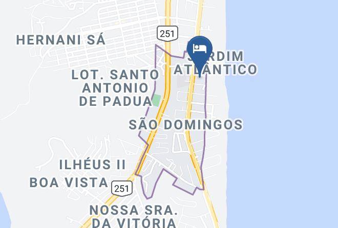 Ilheus - Jardim Atlantico Beach Resort Maps